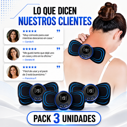 Pack 3 x 1 - Mini Masajeador Portátil